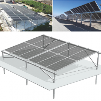 dubbelzijdig power panel zonne-montagesysteem
