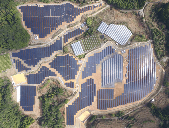 Voltooid installatie van Kagoshima 7.5 MW zonne-energiecentrale