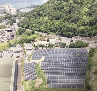 Shido-energiecentrale 503.44 kw Shichi City, Kagawa, Japan 2017