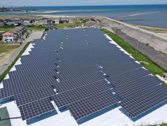 Dubbelzijdige elektriciteitsproductie van fotovoltaïsche modules installatie in zware zout-beschadigde gebieden