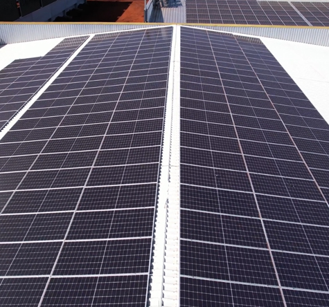 Metalen dak Solar beugels
